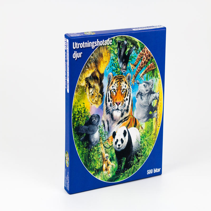 Comprar al por mayor 60 100 200 piezas rompecabezas impreso personalizado aglomerado grueso niños juguete educativo rompecabezas
