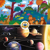 Rompecabezas de juguetes de dibujos animados para niños ecológicos 12 y 16 piezas 2 en 1 rompecabezas de madera